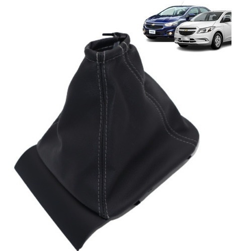 Coifa Câmbio Onix Prisma 2013 2014 2015 A 2019 Preto E Cinza
