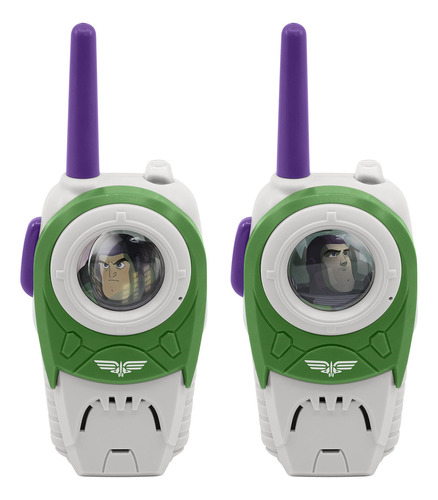 Walkie-talkies De Juguete De Disney Pixar Lightyear Para Ni. Color Verde