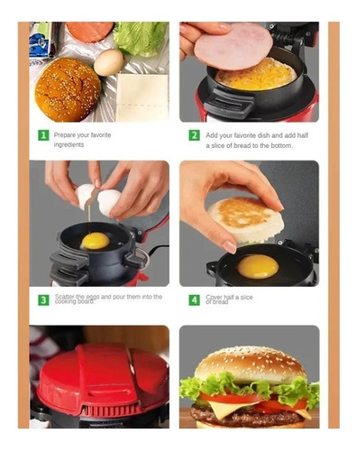 Máquina Para Hacer Hamburguesas Raf R666
