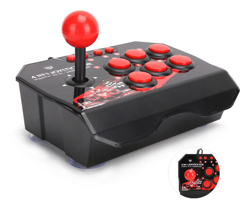 Arcade Fight Stick Joystick Arcade Con Cable