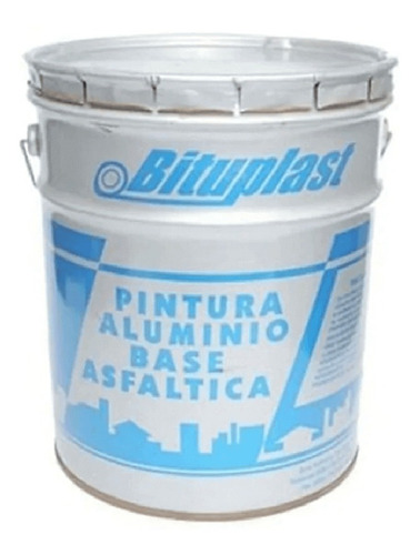 Pintura De Aluminio Base Asfaltica Galon Bituplast 010305002
