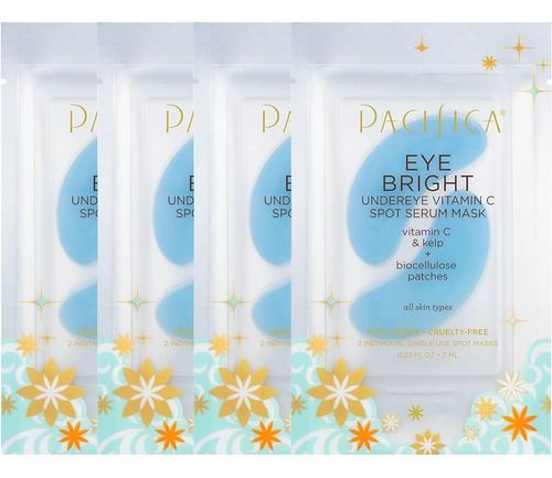 Pacifica Beauty Eye Bright Vitamin C Spot Serum Mask, Parche