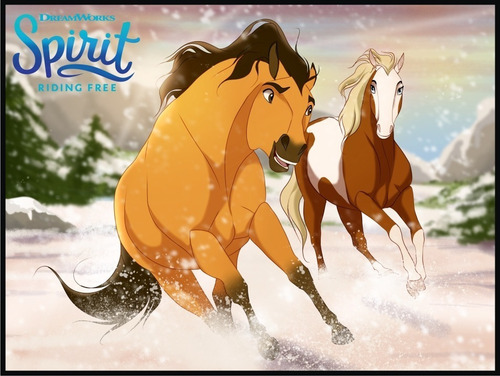 Banner Infantiles-candy Bar-spirit El Caballo Indomable