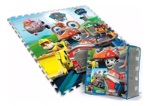 Piso De Goma Paw Patrol Tapimovil