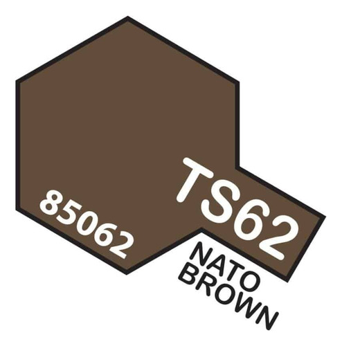 Pintura Aerosol De 100ml Nato Brown By Tamiya # Ts62