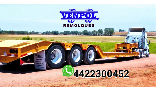 Lowboy Cuello Desmontable 3.05 Carga De Exceso Dimensiones