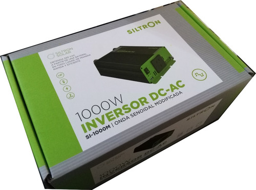 Imagen 3 de 4 de Conversor Inversor 12v A 220v 1000w Siltron Senoidal Modific