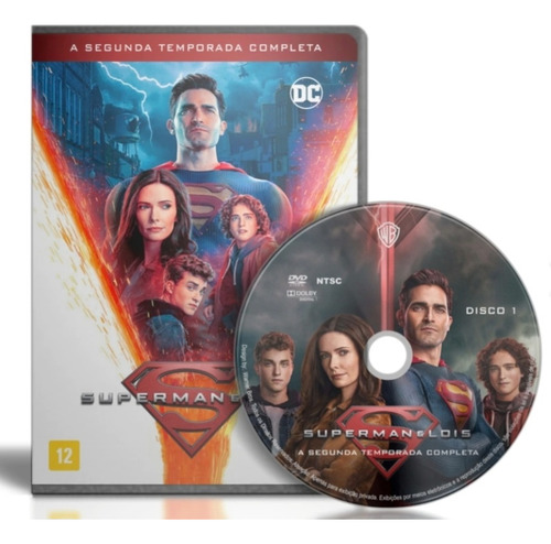 Dvd Série Superman E Lois _ Temporadas 1_2_3_4 Completas