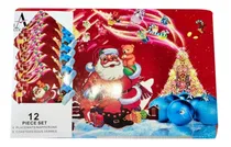 Comprar Set Individuales Navideños 6 Individuales  Y 6 Posa Vasos 