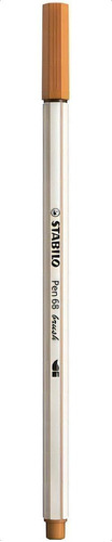 Canetas Stabilo Pen 68 Brush Color Cor da tinta 568/89 MARROM CLARO