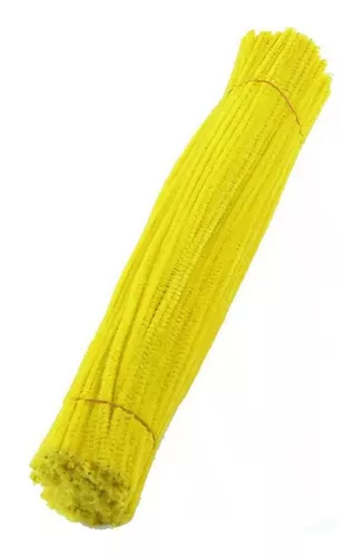 Pipe Cleaner/Chenille Stems: Yellow (100)