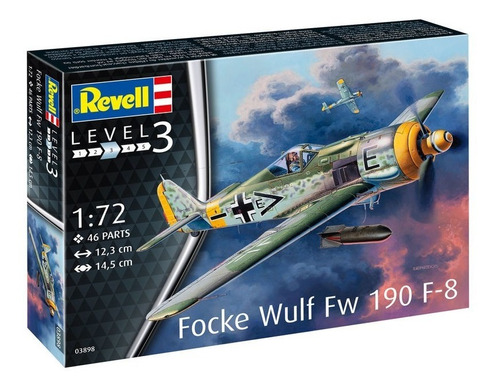 Focke Wulf Fw 190 F-8 - Escala 1/72 Revell 03898