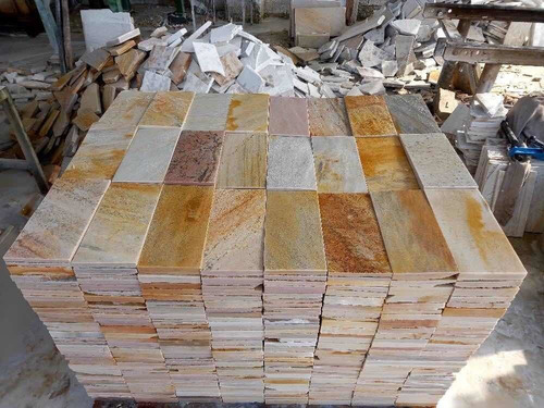 Imagem 3 de 4 de Venda De Pedra Serrada, Branca E Amarela