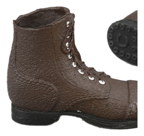 Figura A Escala 1/12 Zapatos Botas Disfraz Decoración De