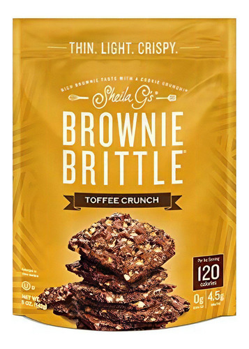 Sheila G's Brownie Brittle Toffee Crunch 142g