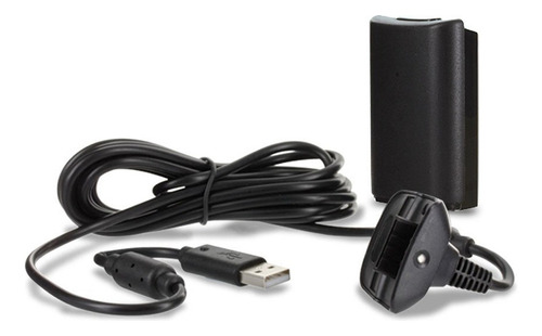 Carregador P Controle Sem Fio Xbox 360 Cabo Usb Play Charge Voltagem De Entrada 110v/220v (bivolt)