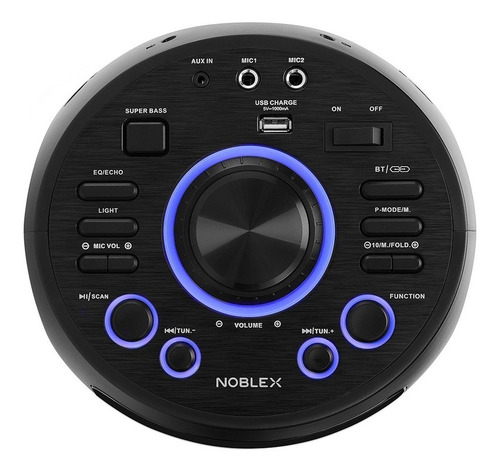 Torre de Sonido Noblex MNT290 Con Bluetooth Negro 100V/240V
