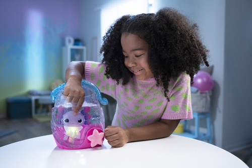 Toy Goliath Animagic Let's Glo Axolotl Bubble Reef