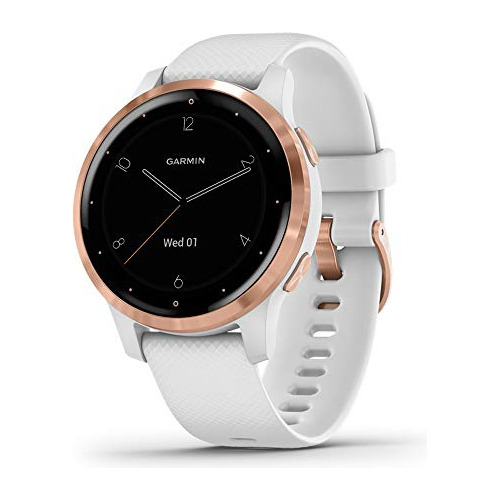 Reloj Inteligente Garmin Vivoactive 4s, Con Gps, Blanco