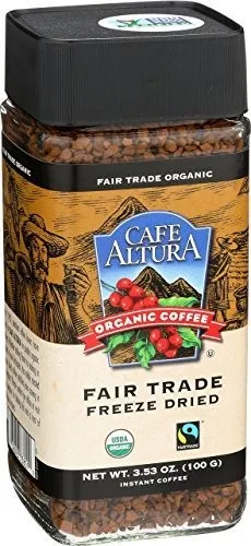 Café Altura Orgánico, Café Liofilizado, 100g