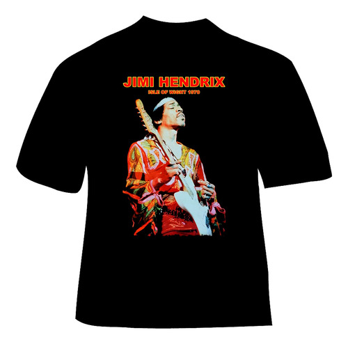 Polera Jimi Hendrix - Ver 03 - Isle Of Wight 1970