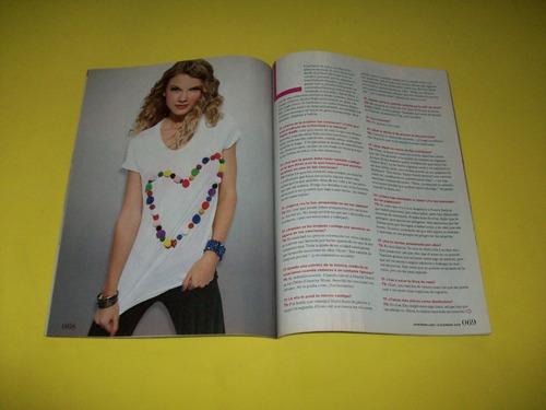 Imagen 4 de 7 de Taylor Swift Revista Seventen Belanova 30 Seconds To Mars