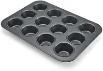 Comprar Molde Charola 12 Cupcakes Muffins Reposteria Antiadherente