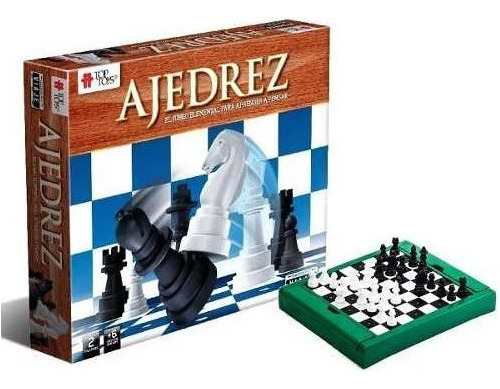 Juego De Ajedrez Fichas Encastrables De Viaje Toptoys