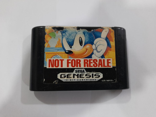 Sonic The Hedgehog Para Sega Genesis
