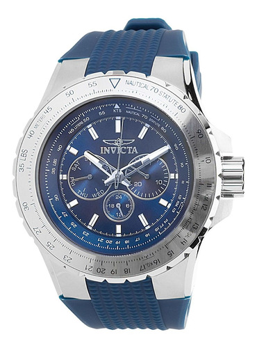 Reloj Hombre Invicta 39268 Azul - 100% Original Con Garantía
