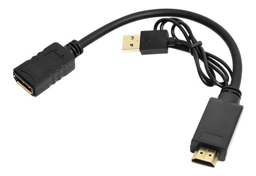 Conversor Hdmi A Monitor Con Display Port 4k Nisuta Nshddp