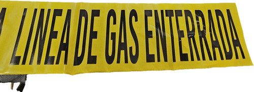 Cinta De Senalizacion De Gas Enterrada Amarillo Cinta De Senalizacion De Gas