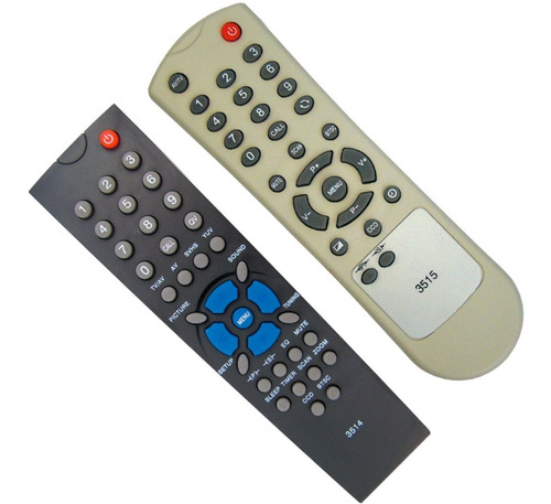 Control Remoto Kb2-21slim-b Para Ken Brown Televisor Tv