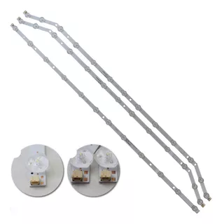 Kit Barras Led Compatível Tv Samsung Un40fh5303 Un40fh5303g