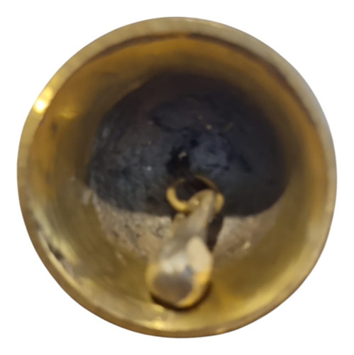 Campanita De Bronce De 10 Centimetros (Usado)