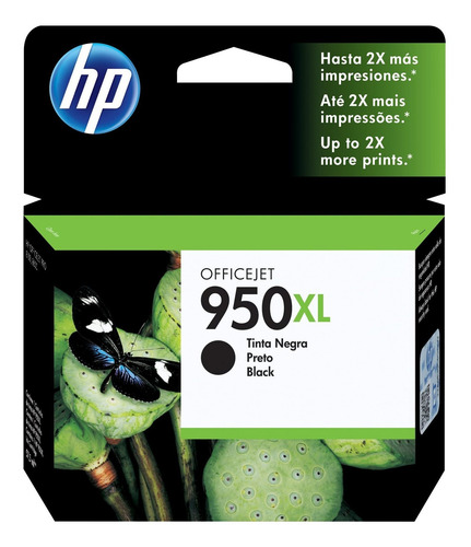 Cartucho De Tinta Hp 950xl Negro