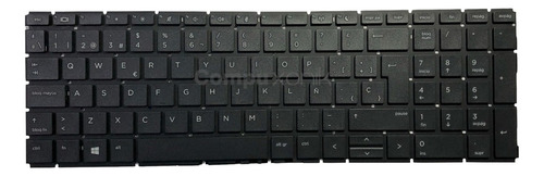 Teclado Hp Probook 450 G6 G7 455 G6 G7 455r G6 G7 Esp S/mco Color Negro