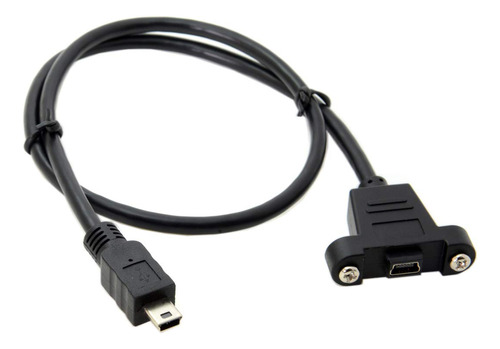 Cy Cable Adaptador Extension 50 Cm Mini Usb 5pin Macho Panel