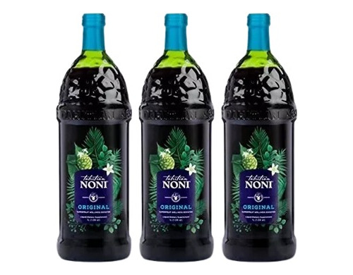 Noni Tahitiano 1lt Original Anticancerígeno Pack 03 Botellas