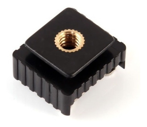 Adaptador De Montaje Rosca 1/4 A Zapata Para Flash Universal