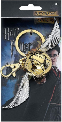 Llavero De Estaño De Snitch Dorada De Harry Potter