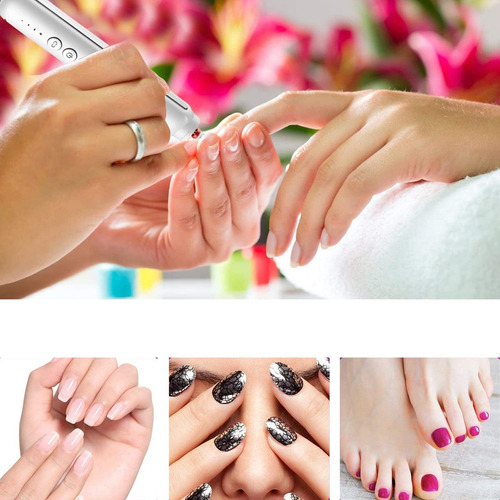 Taladro De Uñas, Lima De Uñas Eléctrica, Velocidad Ajustable
