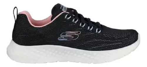 Tenis Mujer Skechers Negro Memory Foam Ligeros Cómodos Talla 23