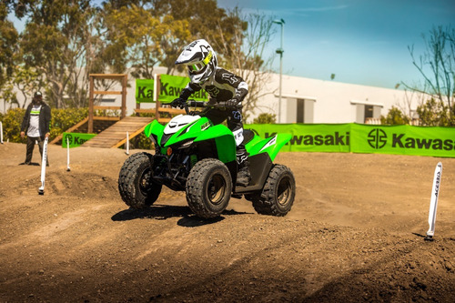 Imagen 10 de 21 de Atv Kawasaki Kfx 90 Cc