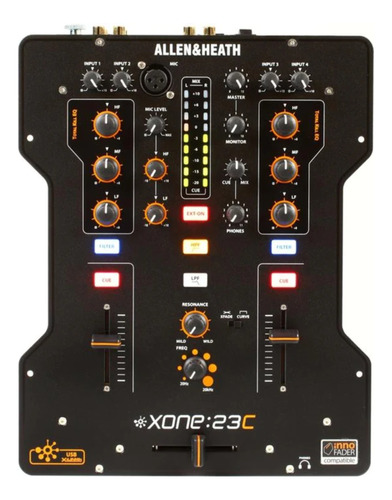 Mixer 2 Canales Dj Placa De Audio Allen And Heath Xone 23c 