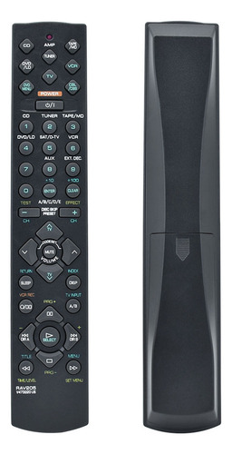 Controle Remoto Rav205 V473220 Para O Receptor Yamaha Av Rx-