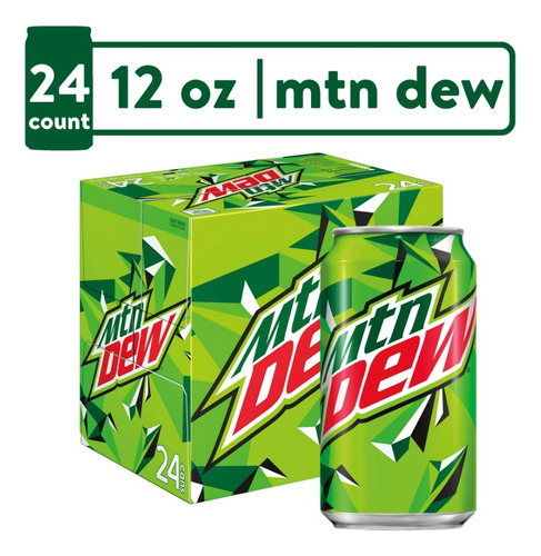 Mountain Dew Sabor Original 24 Pack Importado