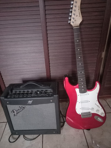 Guitarra Palmer Pe-core + Amplificador Fander Mustang