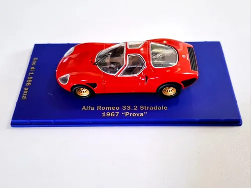 Miniatura Alfa Romeo 33 Stradale 1967 1:43 | MercadoLivre