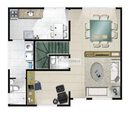Imagem 21 de 23 de Casa À Venda, 136 M² Por R$ 996.000,00 - Urbanova - São José Dos Campos/sp - Ca2067